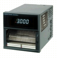Rejestrator temperatury / procesu papierowy formatu 100 mm typ 4102C/M Eurotherm Chessell